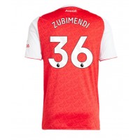 Stroje piłkarskie Arsenal Martin Zubimendi #36 Koszulka Podstawowej 2025-26 Krótki Rękaw